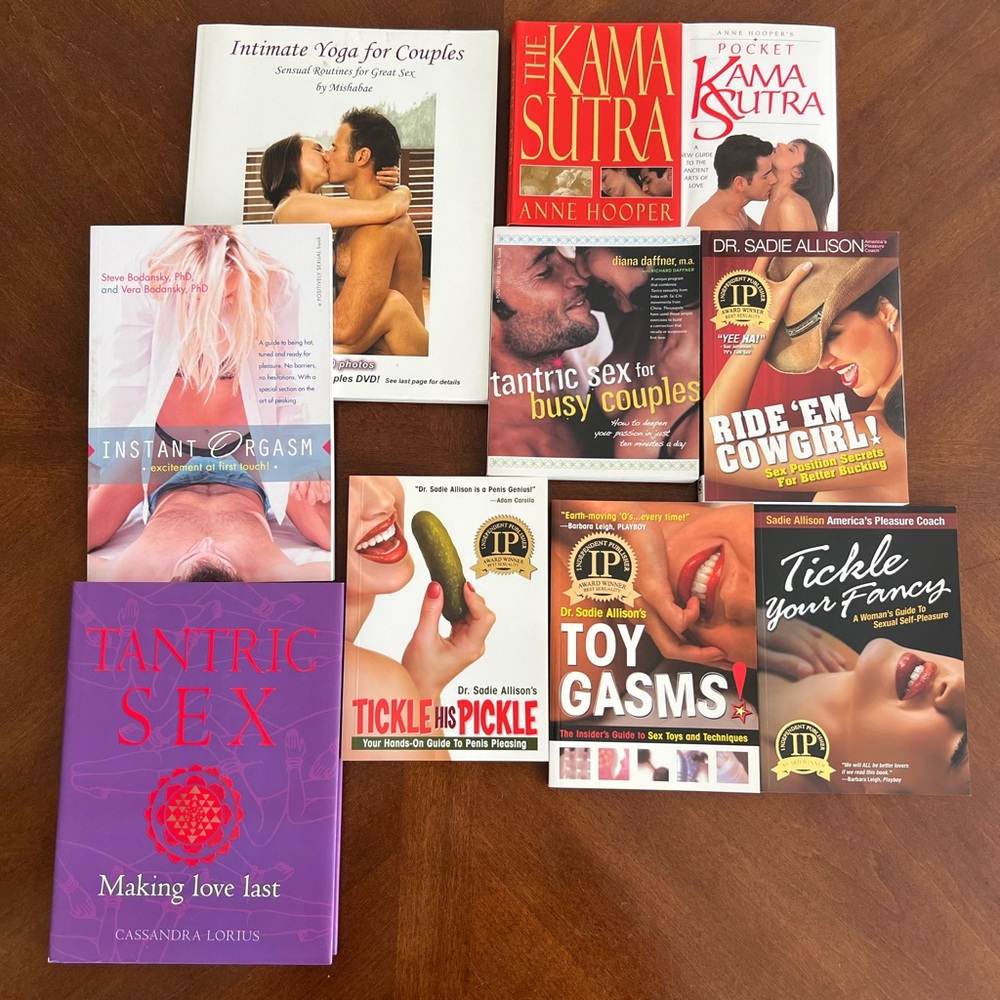 Collect of Adult Sex Education Books